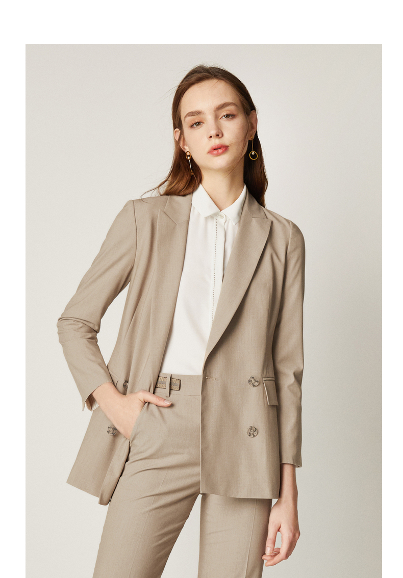 純色女士商務(wù)西裝定制 純色女士商務(wù)西裝定制