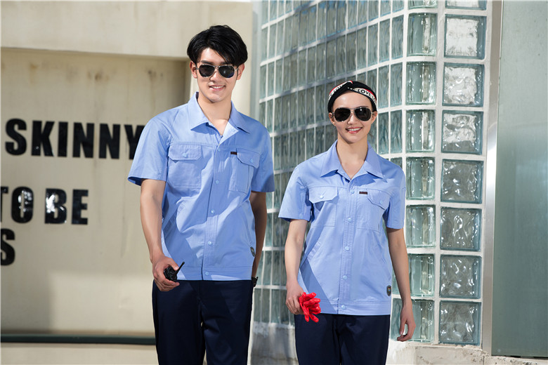 夏季短袖工裝定制 夏季短袖工裝定制