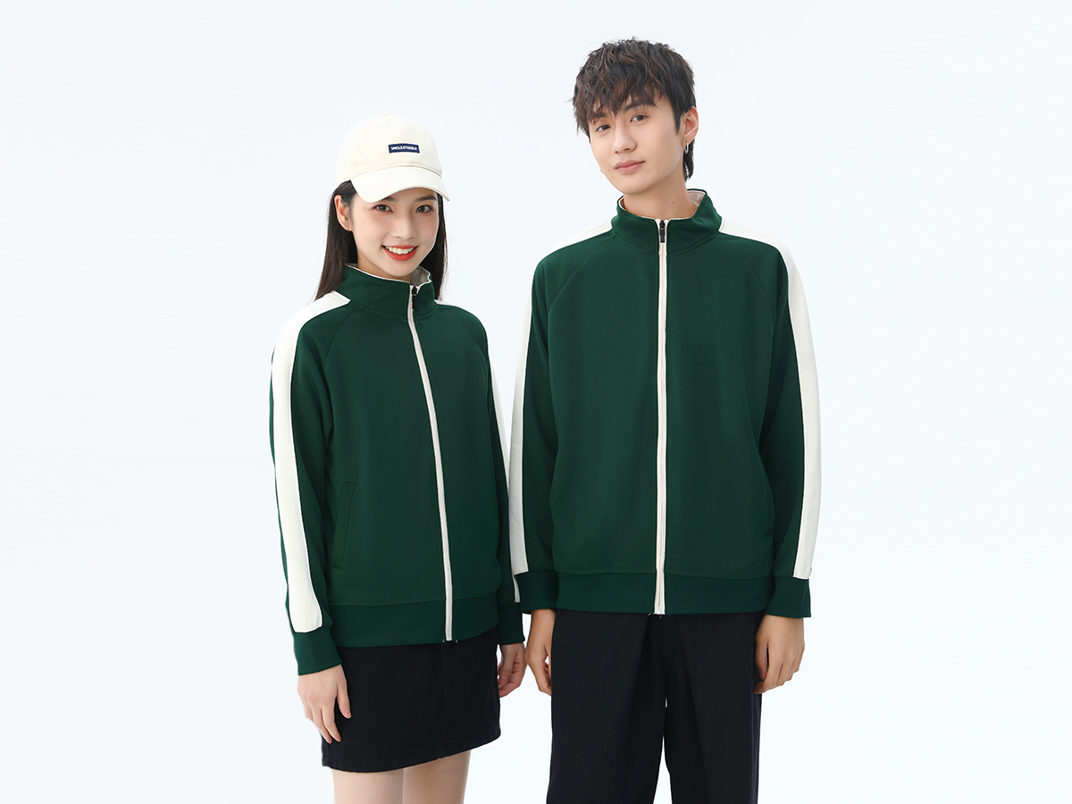 拼色立領衛(wèi)衣定制 拼色立領衛(wèi)衣定制