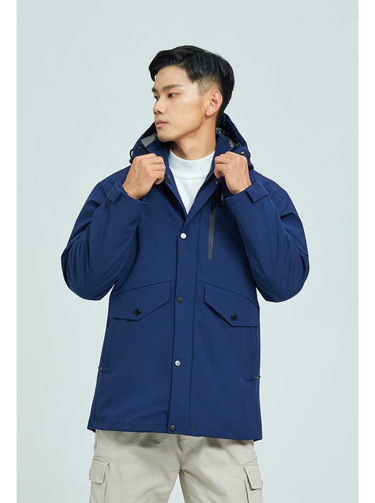 沖鋒衣模特上身效果展示 沖鋒衣模特上身效果展示