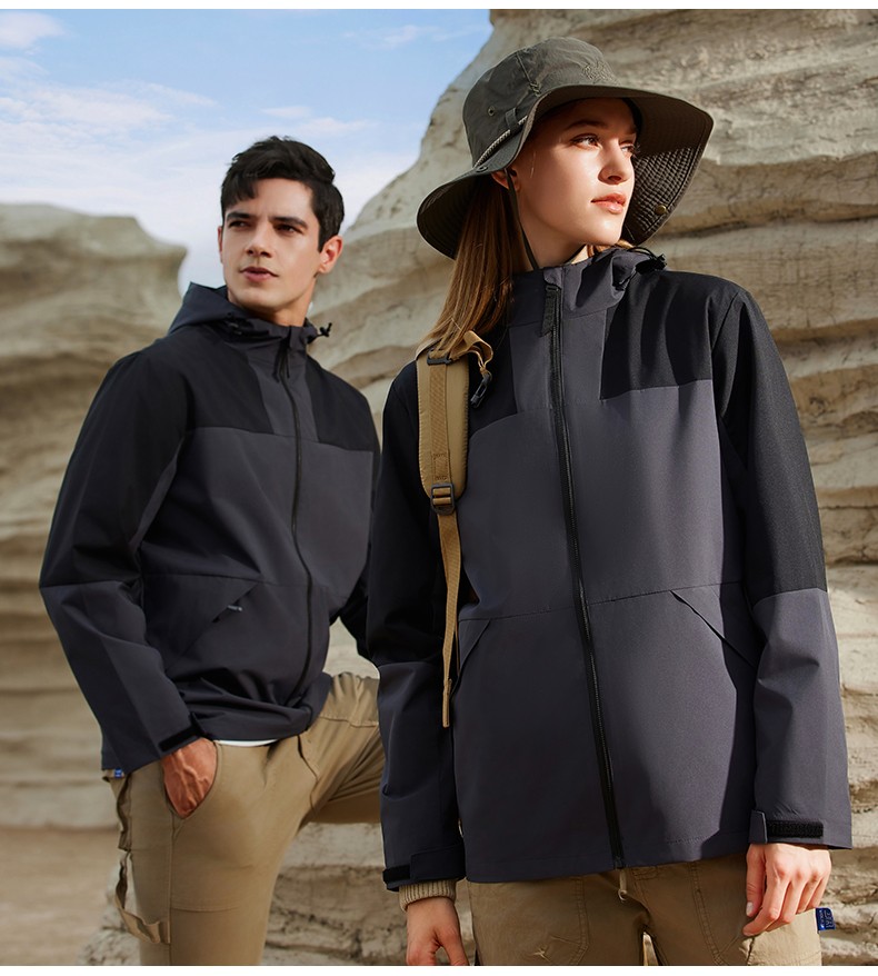 沖鋒衣模特上身展示圖 沖鋒衣模特上身展示圖